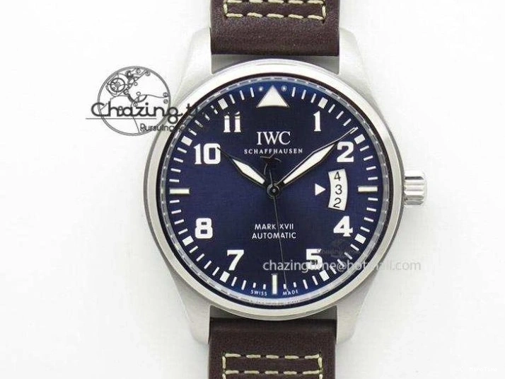 MIROTIME 0428 SportInspired Portofino IW458101 RG MK 1:1 Best Edition Gray Dial On Brown Leather Strap MIYOTA 7165